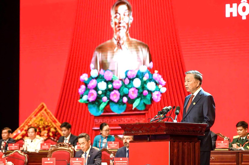 Tổng B&iacute; thư, Chủ tịch nước T&ocirc; L&acirc;m l&agrave;m Chủ tịch danh dự Hội Chữ thập đỏ Việt Nam - Ảnh 1.
