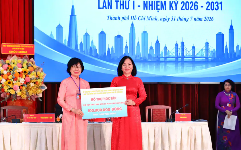 Đại hội Khuyến học Th&agrave;nh phố Hồ Ch&iacute; Minh: Chủ động hội nhập, nh&acirc;n rộng s&aacute;ng kiến học tập suốt đời - Ảnh 9.