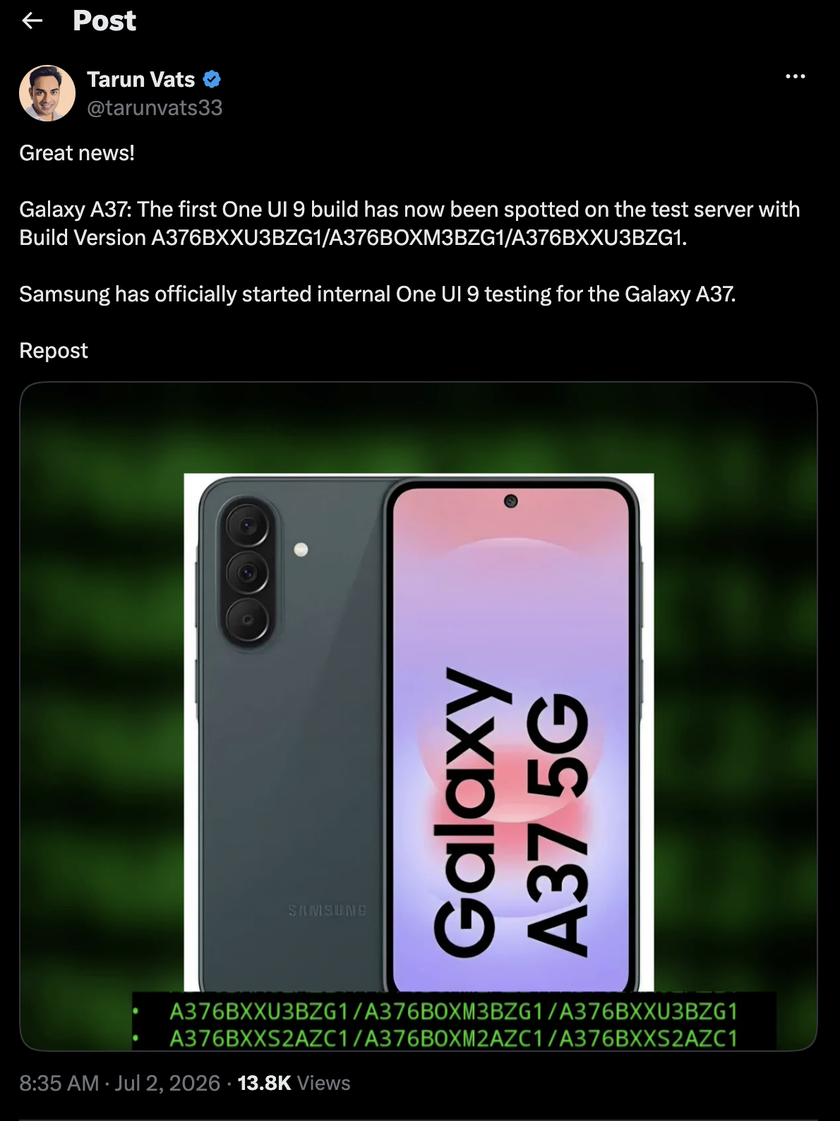 Tin vui cho người d&ugrave;ng Samsung: One UI 9 sắp "cập bến" cả Galaxy đời cũ- Ảnh 2.