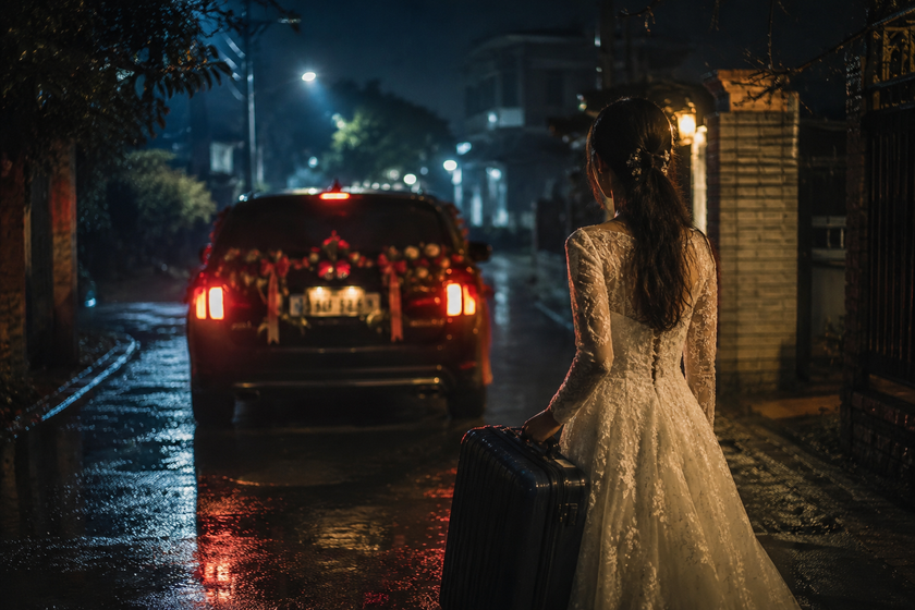 Đ&ecirc;m m&ugrave;a đ&ocirc;ng, c&ocirc; đi lấy chồng - Ảnh 1.