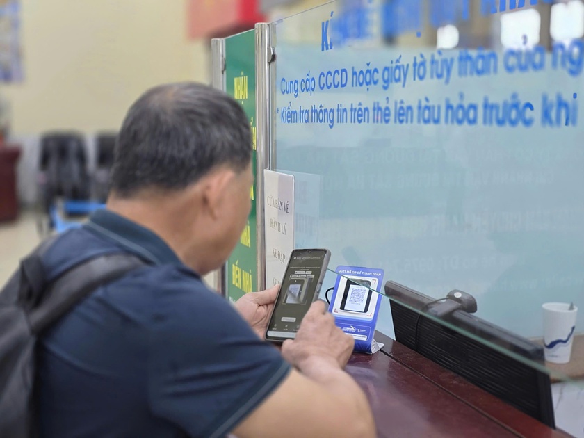 Đường sắt thay mẫu v&eacute; t&agrave;u mới kh&ocirc;ng hiển thị gi&aacute; v&eacute; - Ảnh 1.