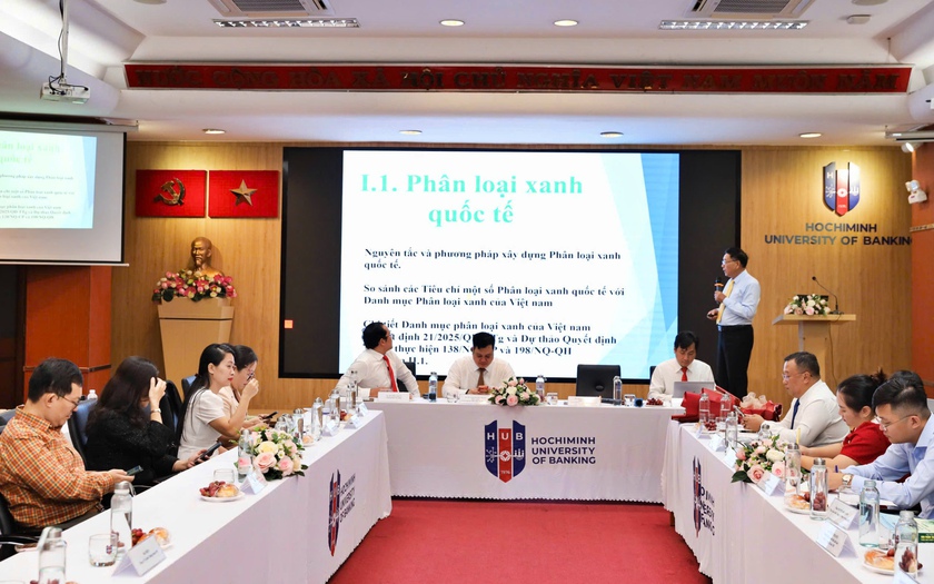 Trường Đại học Ngân hàng Thành phố Hồ Chí Minh tiên phong đào tạo nguồn nhân lực tài chính xanh và tài chính số - Ảnh 3.