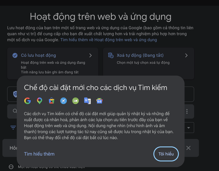 Đừng bỏ qua c&agrave;i đặt n&agrave;y nếu kh&ocirc;ng muốn dữ liệu của bạn g&oacute;p phần huấn luyện AI của Google - Ảnh 1.