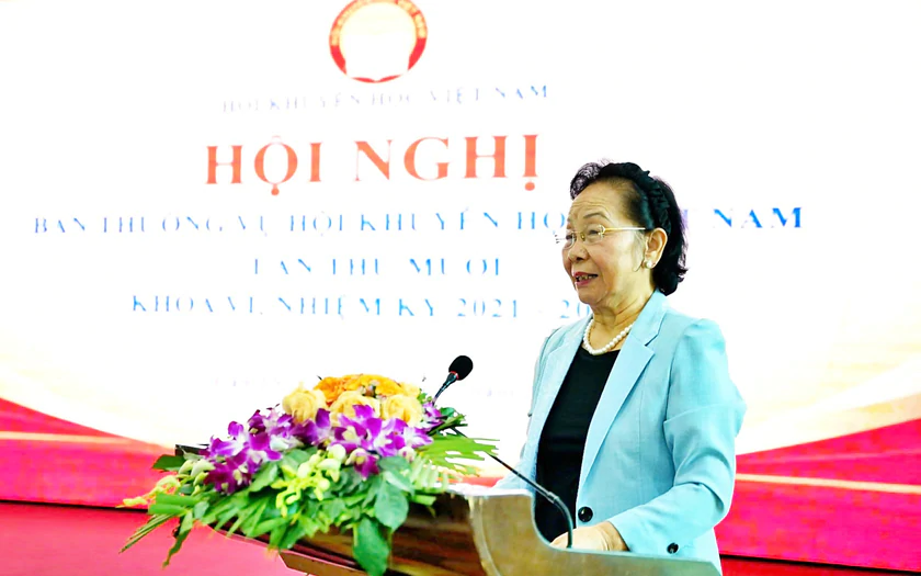 Hội nghị Ban Thường vụ Trung ương Hội Khuyến học Việt Nam lần thứ Mười: Chuẩn bị cho đại hội nhiệm kỳ VII - Ảnh 1.