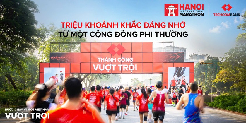 Giải Marathon Quốc tế H&agrave; Nội Techcombank 2026: Giải chạy biểu tượng quốc gia, khẳng định tầm v&oacute;c khu vực- Ảnh 1.
