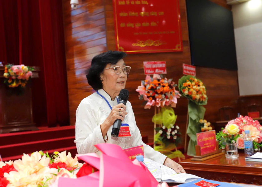 Bà Đồng Thị Bạch Tuyết tái đắc cử Chủ tịch Hội Khuyến học tỉnh Đồng Tháp nhiệm kỳ 2026-2031 - Ảnh 4.