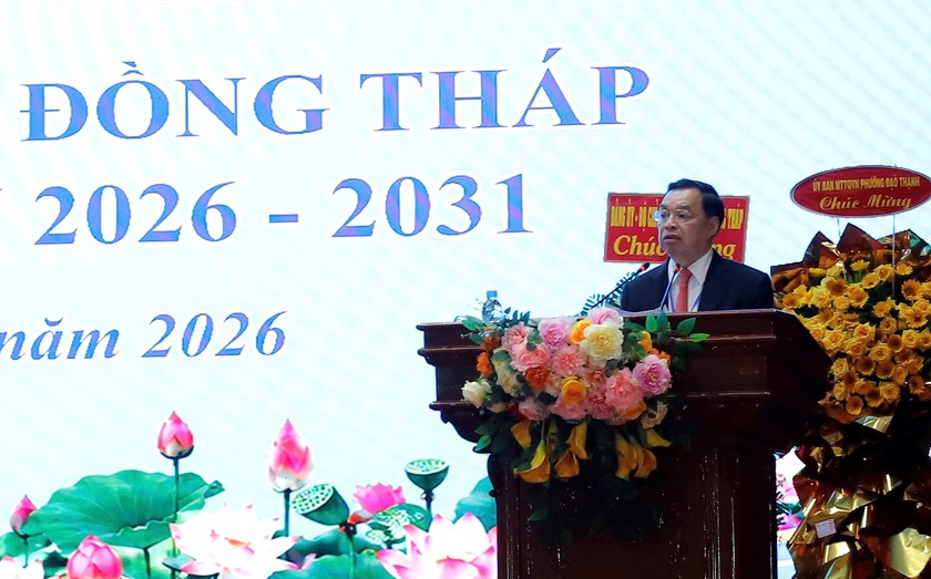 Bà Đồng Thị Bạch Tuyết tái đắc cử Chủ tịch Hội Khuyến học tỉnh Đồng Tháp nhiệm kỳ 2026-2031 - Ảnh 2.