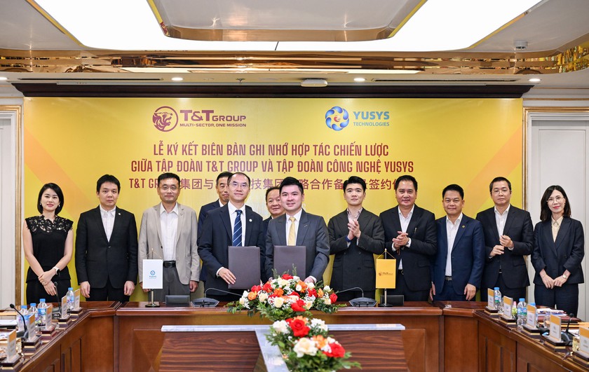 T&T Group v&agrave; Yusys hướng tới li&ecirc;n doanh c&ocirc;ng nghệ t&agrave;i ch&iacute;nh, tham vọng vươn tầm ASEAN- Ảnh 1.