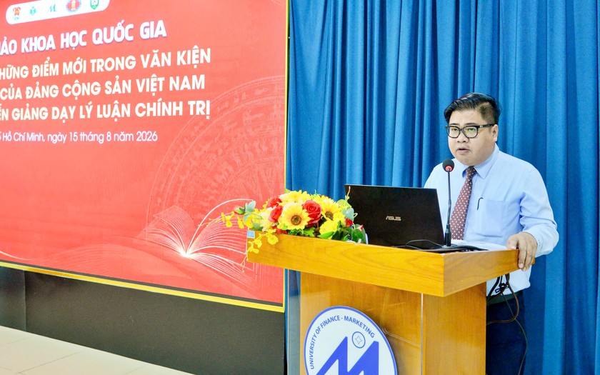 Vận dụng Văn kiện Đại hội XIV Đảng v&agrave;o thực tiễn giảng dạy L&yacute; luận ch&iacute;nh trị - Ảnh 2.