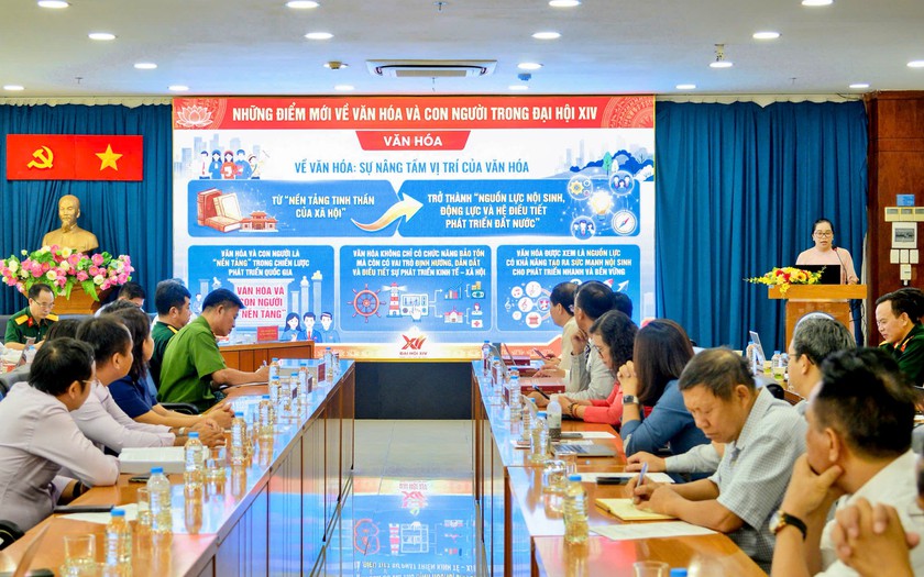 Vận dụng Văn kiện Đại hội XIV Đảng v&agrave;o thực tiễn giảng dạy L&yacute; luận ch&iacute;nh trị - Ảnh 1.
