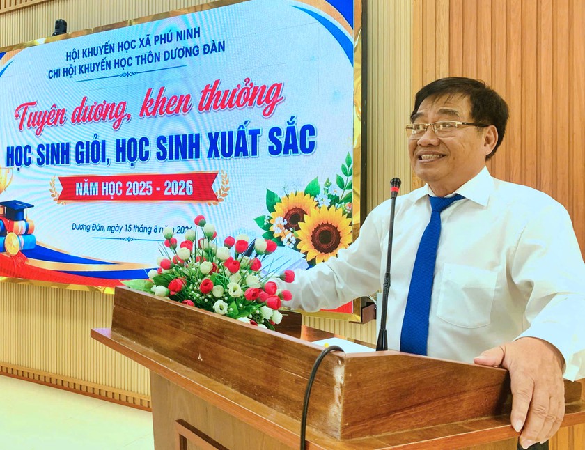 Lan tỏa tinh thần khuyến học, khuyến t&agrave;i trong cộng đồng th&ocirc;n Dương Đ&agrave;n - Ảnh 3.