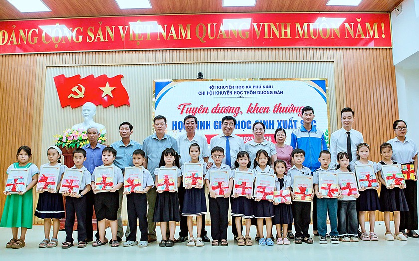 Lan tỏa tinh thần khuyến học, khuyến t&agrave;i trong cộng đồng th&ocirc;n Dương Đ&agrave;n - Ảnh 4.