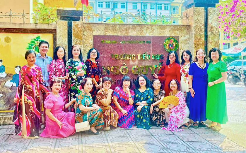 S&aacute;p nhập trường học- ph&iacute;a sau những tấm biển trường mới - Ảnh 1.
