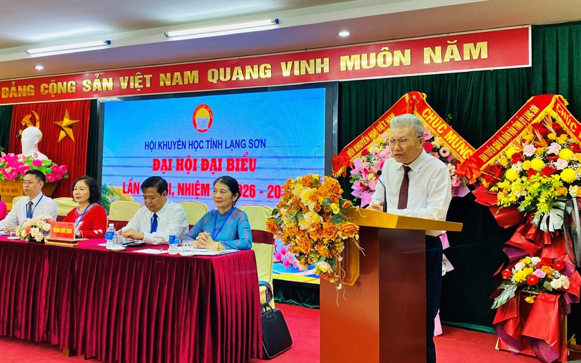 Đại hội Hội Khuyến học tỉnh Lạng Sơn lần thứ VI: Đẩy mạnh học tập suốt đời gắn với chuyển đổi số - Ảnh 8.