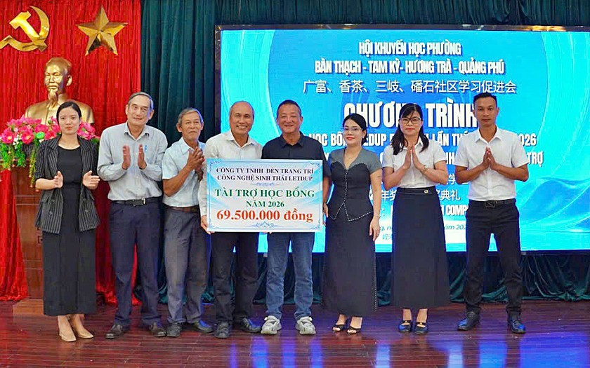 Lan tỏa nghĩa tình từ học bổng LEDUP ECOTECH - Ảnh 1.