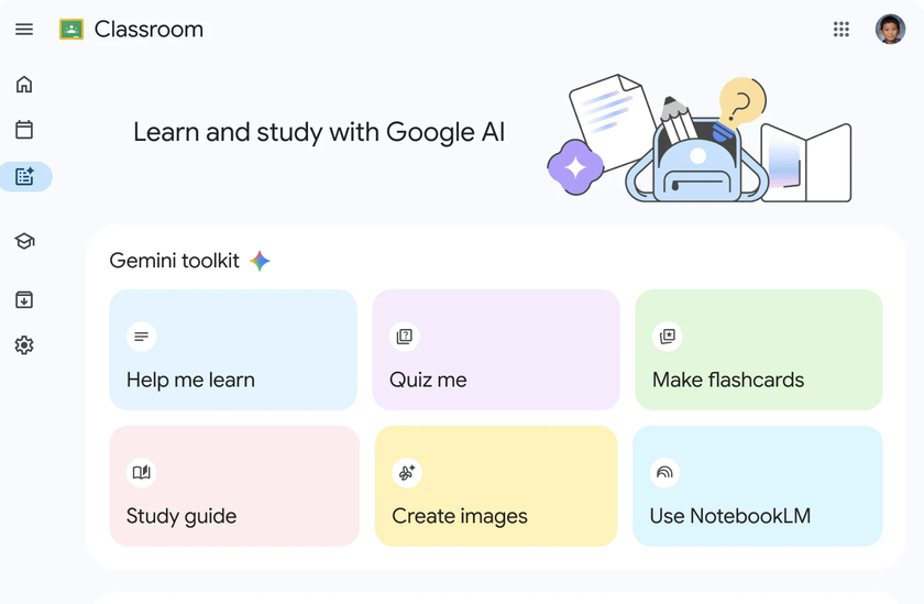 Ch&agrave;o đ&oacute;n năm học mới, Google ra mắt loạt t&iacute;nh năng AI d&agrave;nh cho học sinh - Ảnh 1.