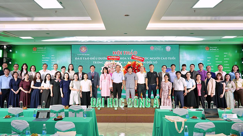 Trường Đại học Đ&ocirc;ng &Aacute; đăng cai hội thảo về đ&agrave;o tạo điều dưỡng l&atilde;o khoa v&agrave; chăm s&oacute;c người cao tuổi - Ảnh 3.