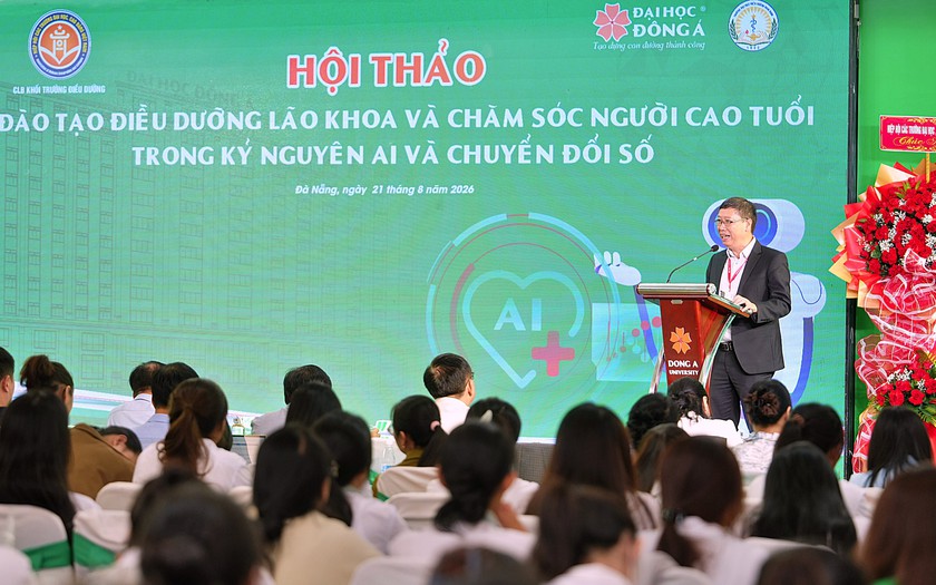 Trường Đại học Đ&ocirc;ng &Aacute; đăng cai hội thảo về đ&agrave;o tạo điều dưỡng l&atilde;o khoa v&agrave; chăm s&oacute;c người cao tuổi - Ảnh 1.