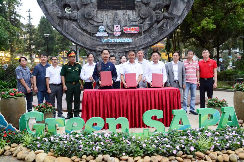 Phát động phong trào "Sa Pa Green" - Ảnh 1.