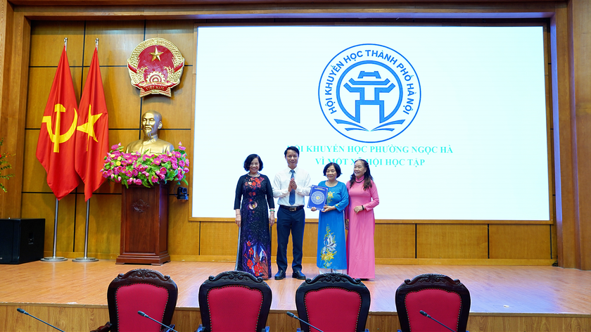 Hội Khuyến học phường Ngọc Hà tổ chức Đại hội đại biểu lần thứ nhất, nhiệm kỳ 2026-2031 - Ảnh 1.