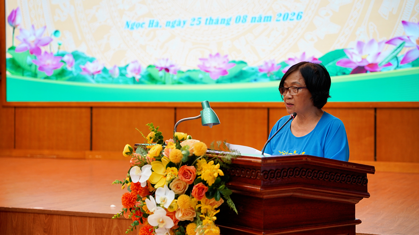 Hội Khuyến học phường Ngọc Hà tổ chức Đại hội đại biểu lần thứ nhất, nhiệm kỳ 2026-2031 - Ảnh 6.