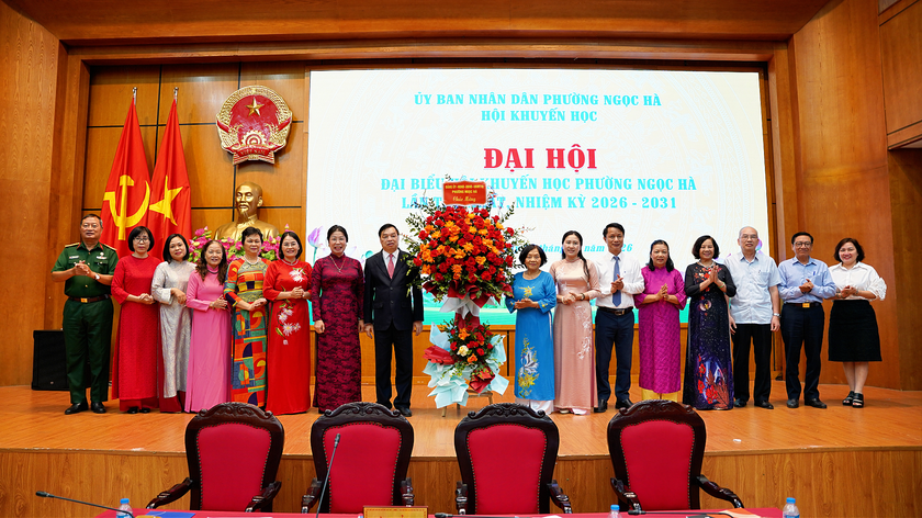 Hội Khuyến học phường Ngọc Hà tổ chức Đại hội đại biểu lần thứ nhất, nhiệm kỳ 2026-2031 - Ảnh 9.