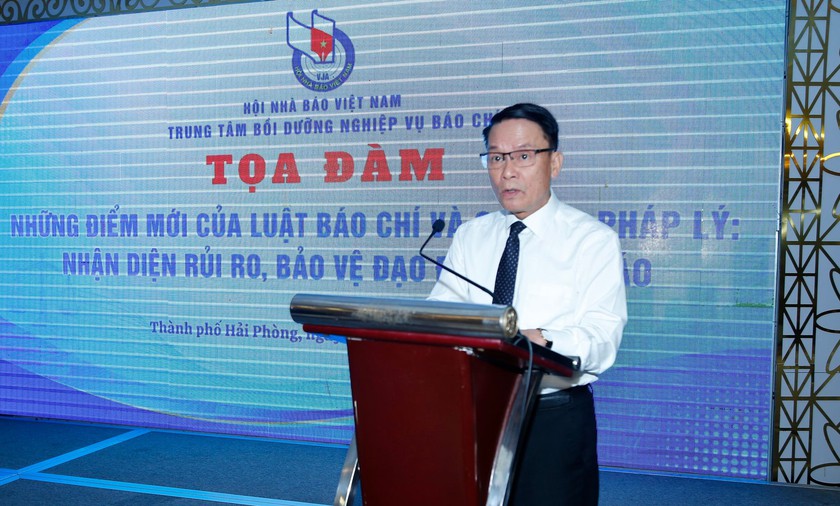 Nhận diện rủi ro ph&aacute;p l&yacute;, giữ vững đạo đức nghề b&aacute;o, điểm mới của Luật b&aacute;o ch&iacute; v&agrave; chế t&agrave;i ph&aacute;p l&yacute; - Ảnh 2.