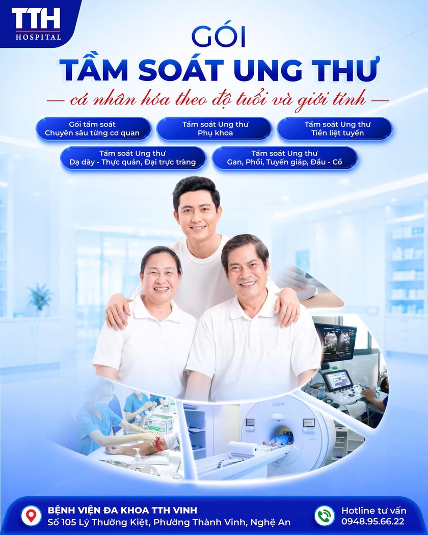 Chủ động tầm so&aacute;t ung thư l&agrave; ch&igrave;a kh&oacute;a ph&aacute;t hiện sớm, bảo vệ sức khỏe - Ảnh 1.