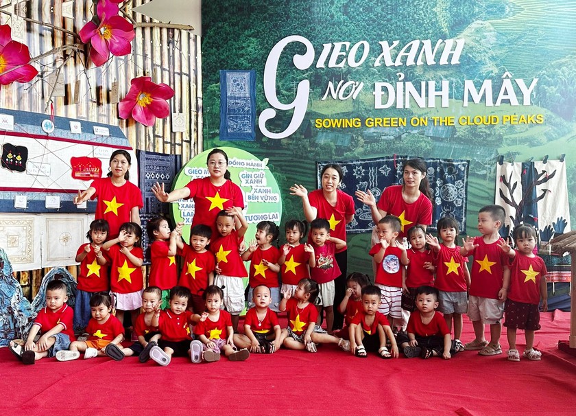 Bảo t&agrave;ng L&agrave;o Cai tổng kết cuộc thi vẽ tranh "Em gieo xanh" năm 2026 - Ảnh 7.