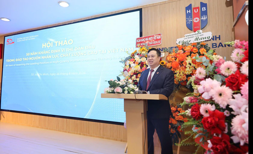 Trường Đại học Ng&acirc;n h&agrave;ng 50 năm khẳng định vị thế dẫn đầu trong đ&agrave;o tạo nguồn nh&acirc;n lực chất lượng cao - Ảnh 1.