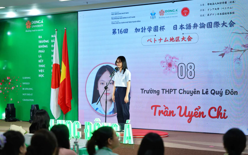 Trường Đại học Đông Á đăng cai Vòng Chung kết Hùng biện Tiếng Nhật Quốc tế Cúp Kakegakuen - Ảnh 4.
