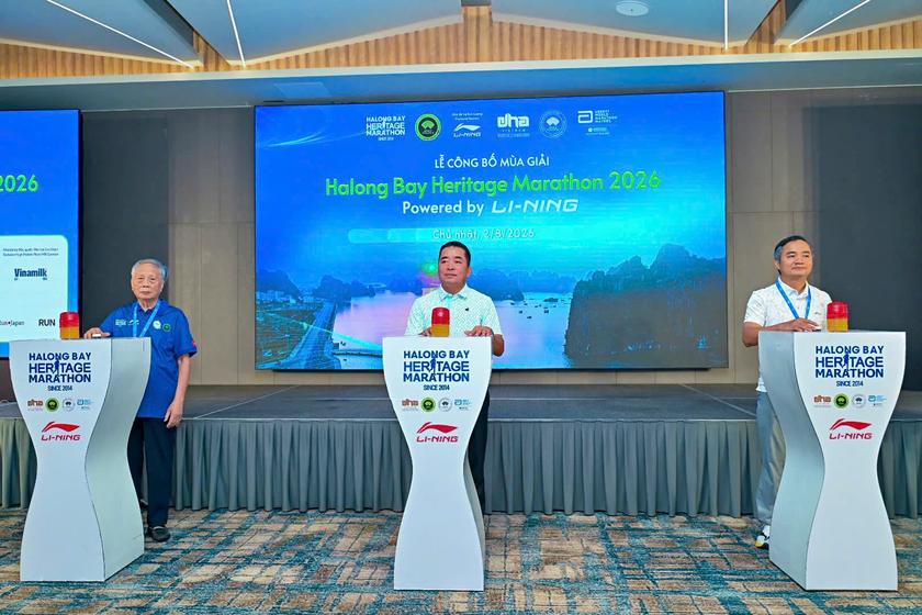 C&ocirc;ng bố m&ugrave;a giải Marathon Quốc tế Di sản Hạ Long 2026 - Ảnh 1.