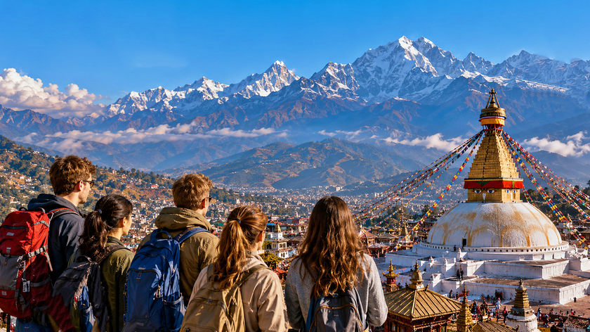 Nepal &ldquo;đứt g&atilde;y&rdquo; du lịch sau thảm hoạ lũ qu&eacute;t như &ldquo;s&oacute;ng thần từ tr&ecirc;n trời&rdquo; - Ảnh 1.
