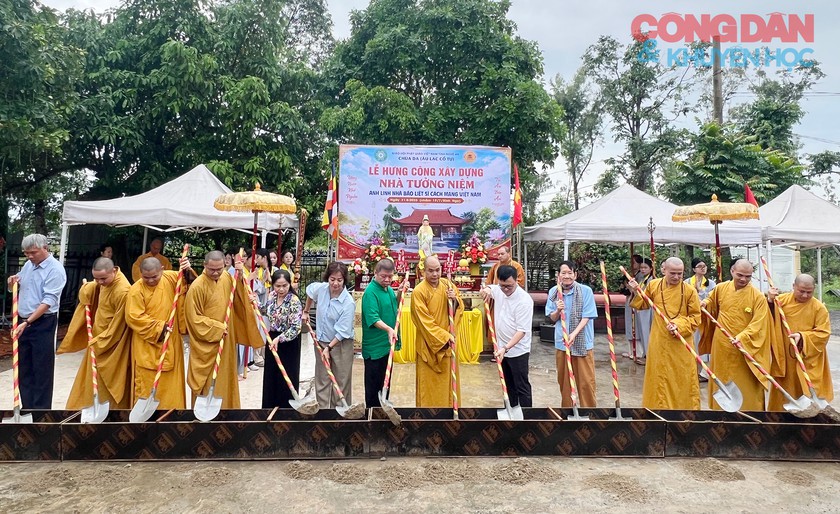 Lễ hưng công xây dựng nhà tưởng niệm anh linh nhà báo liệt sĩ cách mạng Việt Nam - Ảnh 6.