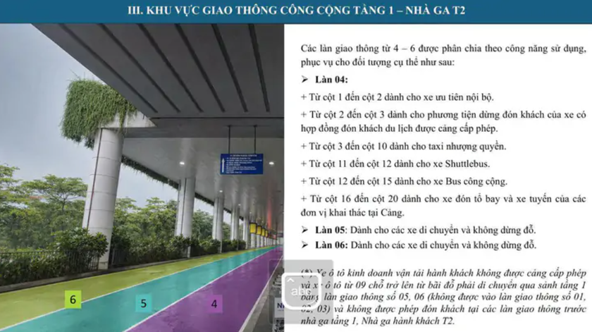 Vị tr&iacute; đ&oacute;n xe c&ocirc;ng nghệ tại s&acirc;n bay Nội B&agrave;i - Ảnh 4.