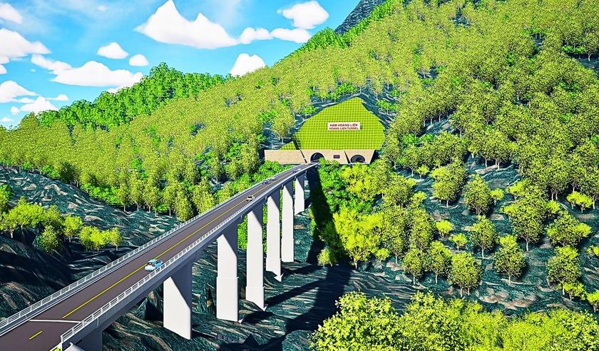 Hầm Ho&agrave;ng Li&ecirc;n được thiết kế kết gồm hai ống hầm song song c&aacute;ch nhau 30m, d&agrave;i 8,8 km, trị gi&aacute; 3.300 tỷ đồng - Ảnh 6.