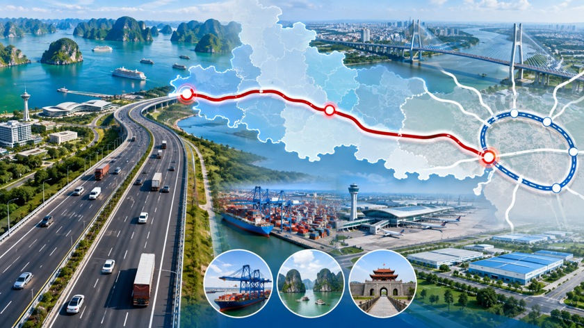 Quảng Ninh đề xuất bổ sung tuyến cao tốc kết nối với đường V&agrave;nh đai 5 - V&ugrave;ng Thủ đ&ocirc; H&agrave; Nội - Ảnh 1.