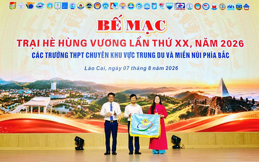 Bế mạc Trại h&egrave; H&ugrave;ng Vương lần thứ XX: T&ocirc;n vinh t&agrave;i năng trẻ, lan tỏa sức mạnh tri thức v&agrave; tinh thần đo&agrave;n kết - Ảnh 1.