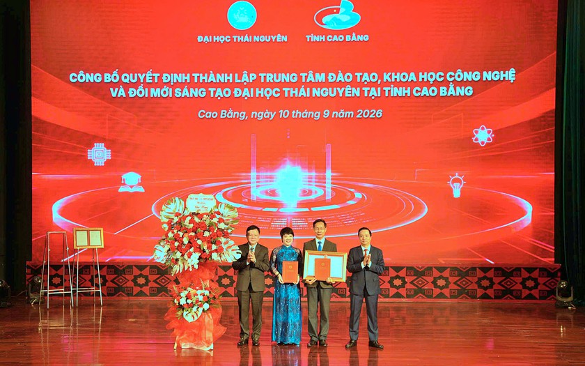 Đại học Th&aacute;i Nguy&ecirc;n th&agrave;nh lập trung t&acirc;m đổi mới s&aacute;ng tạo tại Cao Bằng - Ảnh 3.