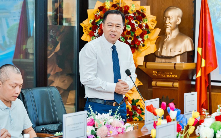 Hai trường đại học ký kết khai trương điểm thi vệ tinh HSK - Ảnh 3.