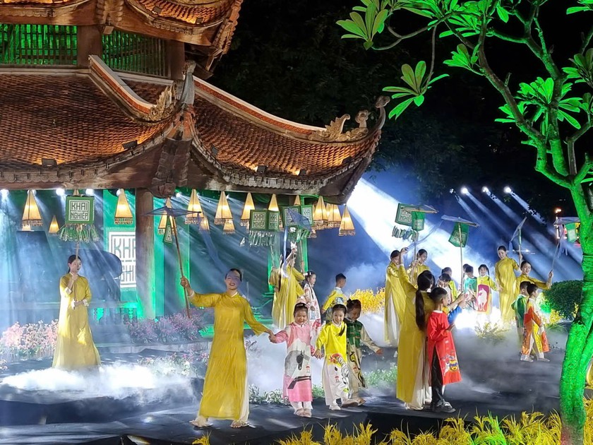 Chương trình nghệ thuật "Khai Văn": Tôn vinh đạo học Việt Nam, lan tỏa tinh thần hiếu học và khát vọng cống hiến - Ảnh 6.