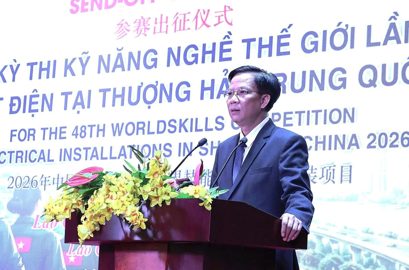 Sinh vi&ecirc;n đầu ti&ecirc;n của L&agrave;o Cai dự thi tay nghề quốc tế tại Trung Quốc - Ảnh 2.
