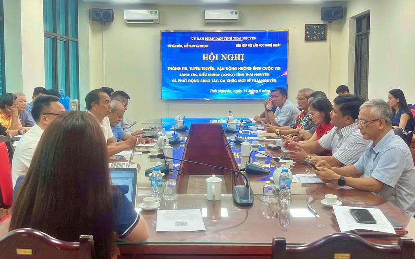 Th&aacute;i Nguy&ecirc;n ph&aacute;t động s&aacute;ng t&aacute;c biểu trưng v&agrave; ca kh&uacute;c mới kỷ niệm 195 năm th&agrave;nh lập tỉnh - Ảnh 1.