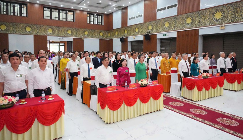 &Ocirc;ng Nguyễn Thanh Hiền t&aacute;i đắc cử Chủ tịch Hội Khuyến học tỉnh Nghệ An - Ảnh 4.