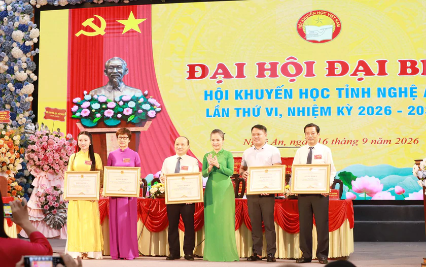Hội Khuyến học tỉnh Nghệ An đề ra 7 chỉ ti&ecirc;u đến năm 2031 - Ảnh 4.