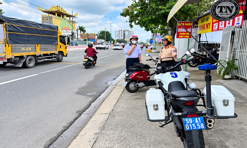 Hơn 7.500 trường hợp học sinh, sinh vi&ecirc;n Th&agrave;nh phố Hồ Ch&iacute; Minh vi phạm quy định v&ecirc;̀ trật tự an to&agrave;n giao th&ocirc;ng - Ảnh 1.