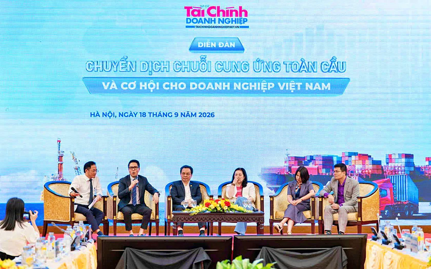 Diễn đ&agrave;n "Chuyển dịch chuỗi cung ứng to&agrave;n cầu mở ra cơ hội cho doanh nghiệp Việt Nam" - Ảnh 3.