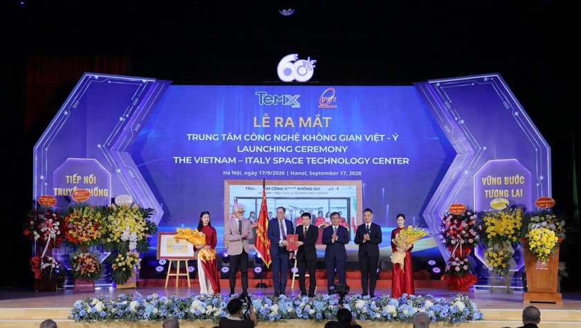 Th&agrave;nh lập Trung t&acirc;m C&ocirc;ng nghệ Kh&ocirc;ng gian Việt Nam - Italia - Ảnh 1.