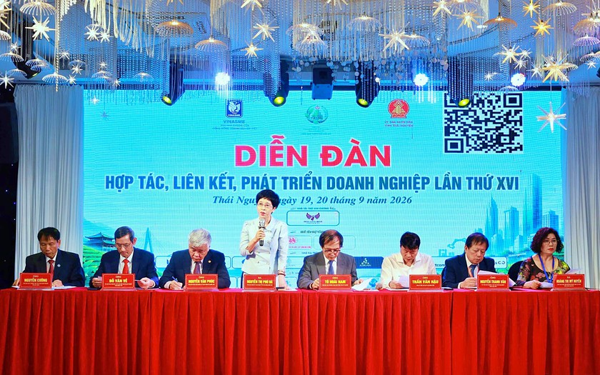 Diễn đ&agrave;n hợp t&aacute;c, li&ecirc;n kết, ph&aacute;t triển doanh nghiệp lần thứ XVI: &ldquo;Kết nối giao thương - Vươn tầm quốc tế&rdquo; - Ảnh 1.
