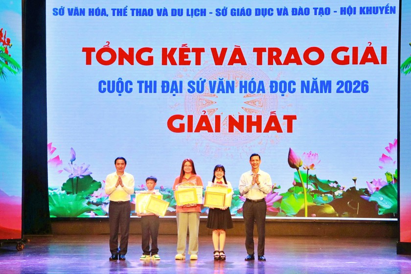 Hải Ph&ograve;ng, hơn 36 ngh&igrave;n b&agrave;i dự thi cuộc thi Đại sứ Văn h&oacute;a đọc năm 2026 - Ảnh 1.